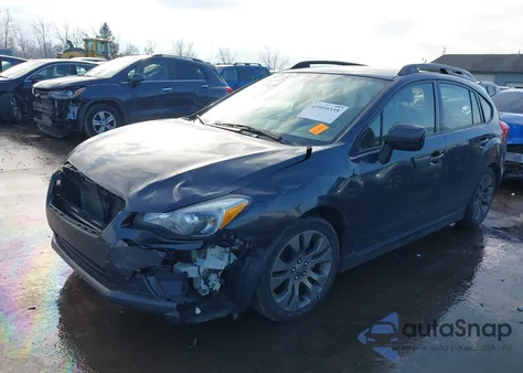 2013 Subaru Impreza 2.0I Sport Limited из США, поврежденный, VIN JF1GPAS63DH808194